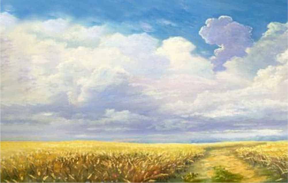 Painting, canvas, oil, created and painted by the photographer.