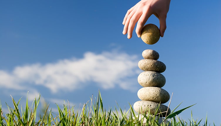 Meditation is used for building self esteem and confidence